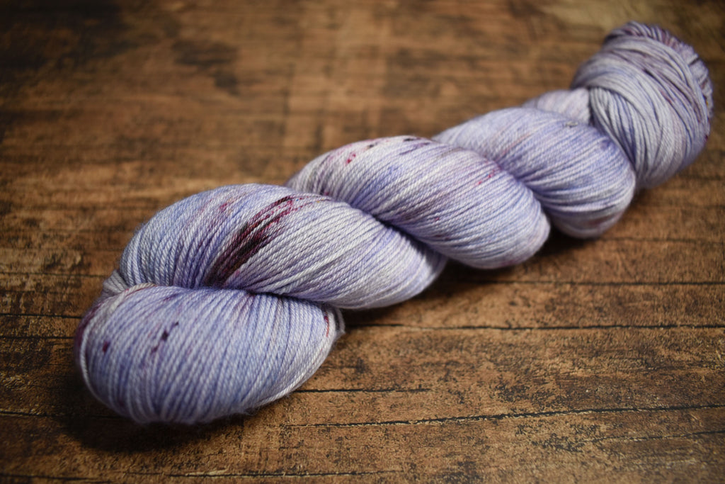 Ovillo Merino, lila Sprenkel