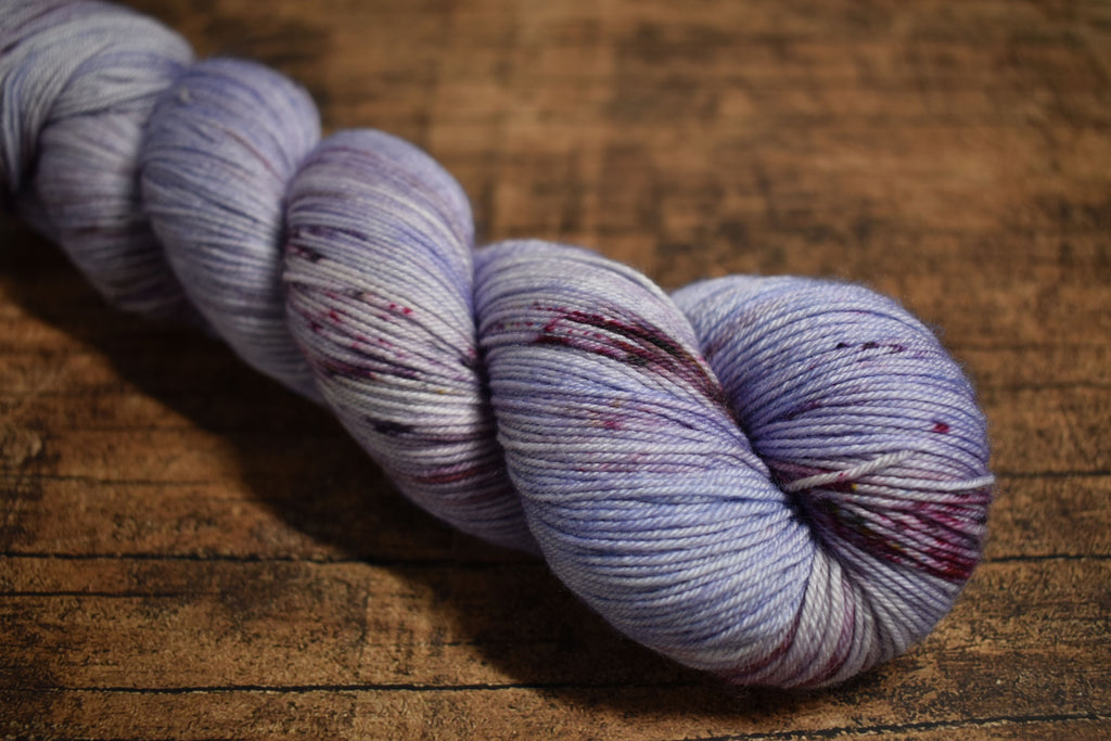 Ovillo Merino, lila Sprenkel