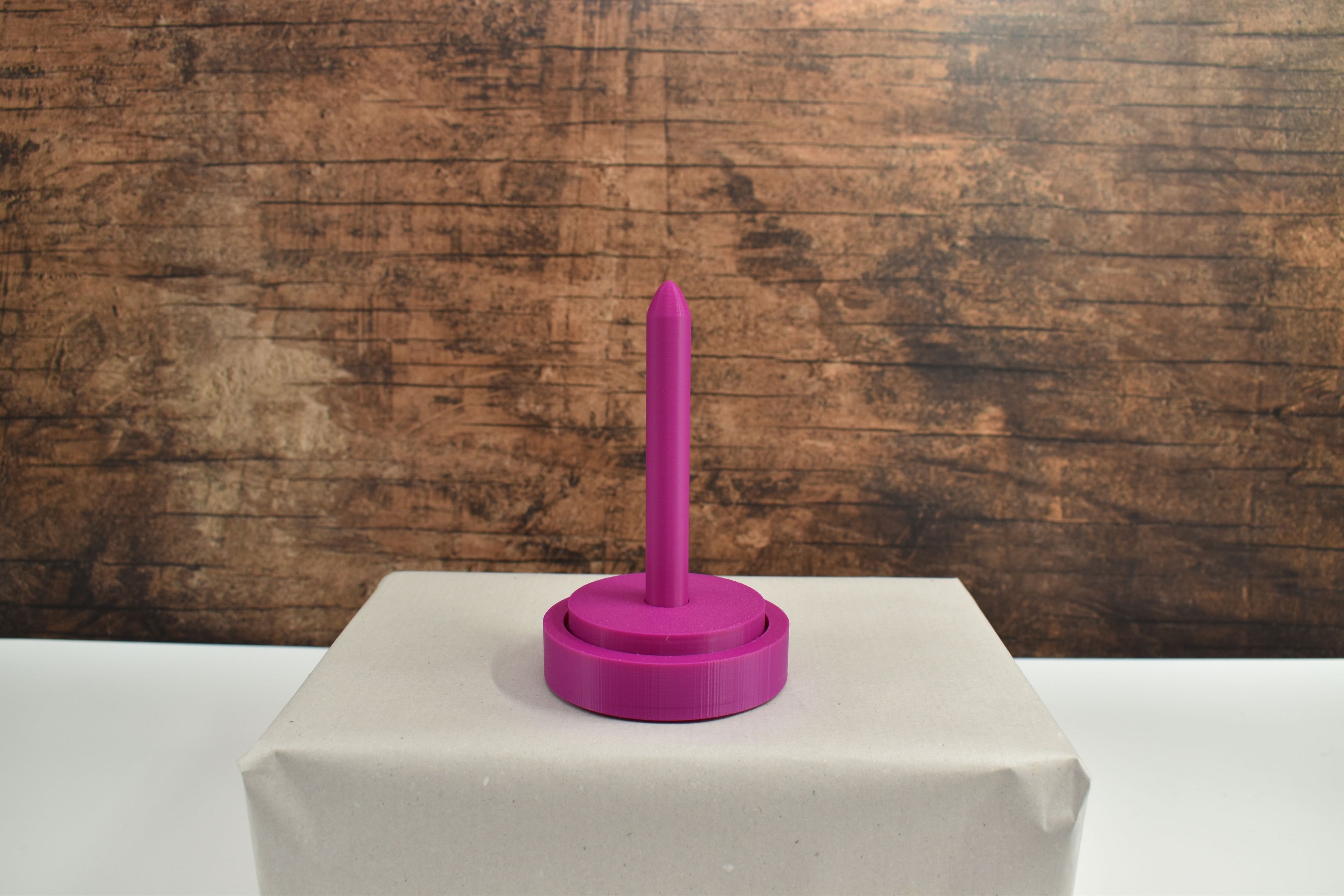 3D-Wollabroller klein, pink