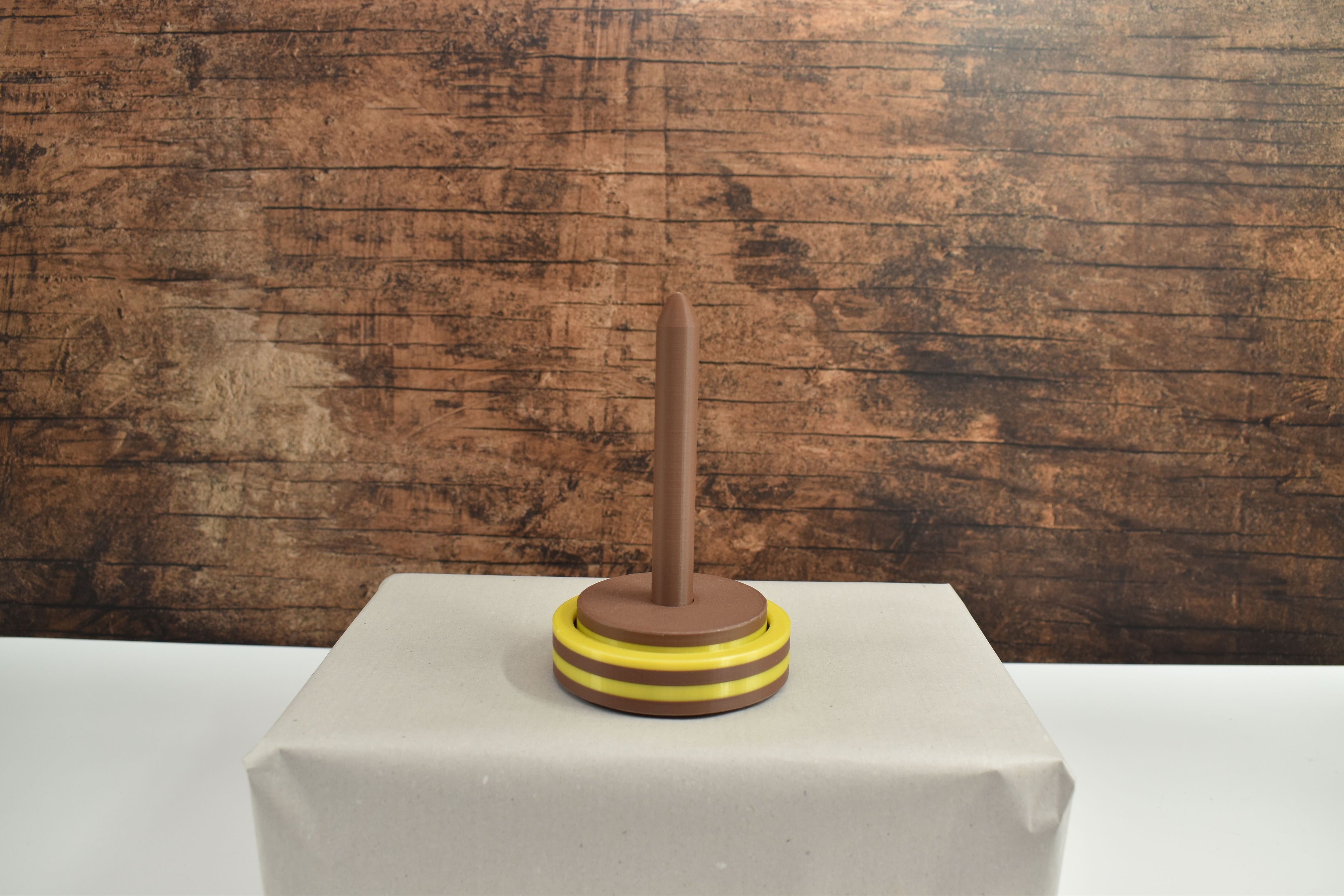 3D-Wollabroller klein, Biene