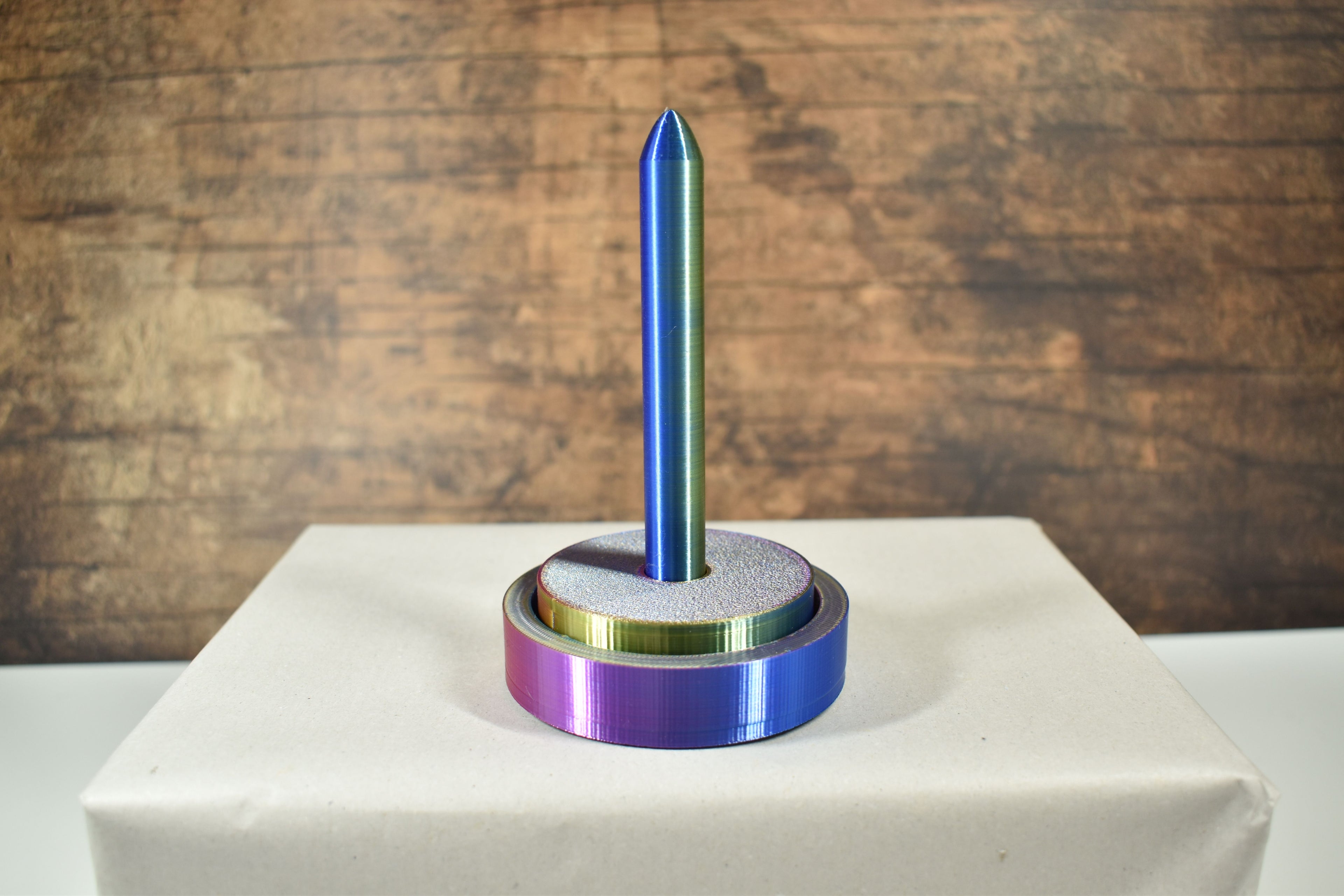 3D-Wollabroller klein, bunt (glänzend)