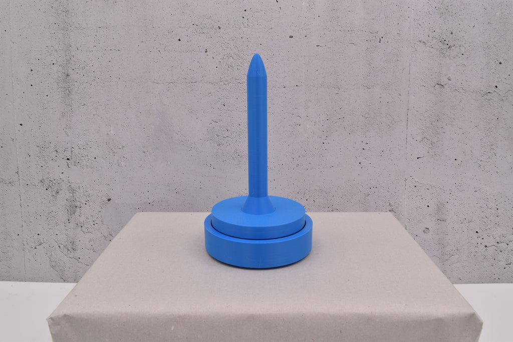 magnetischer, 3D-Wollabroller klein, blau