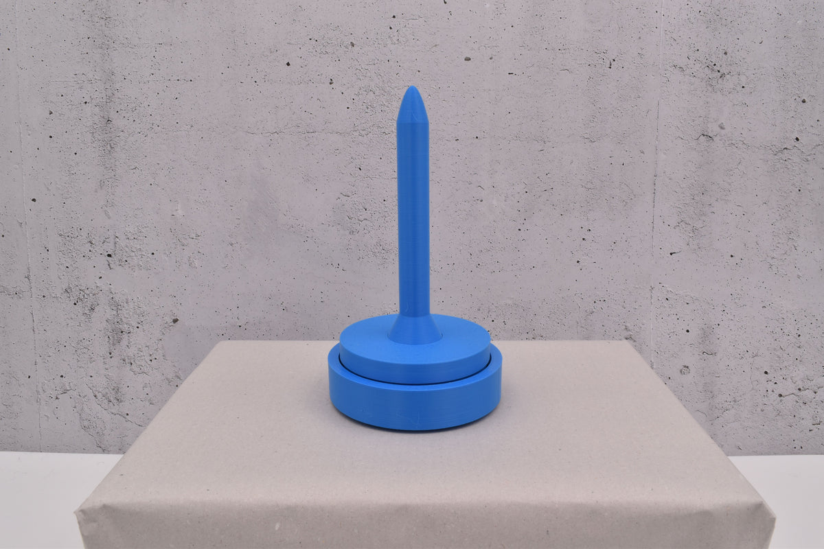 magnetischer, 3D-Wollabroller klein, blau