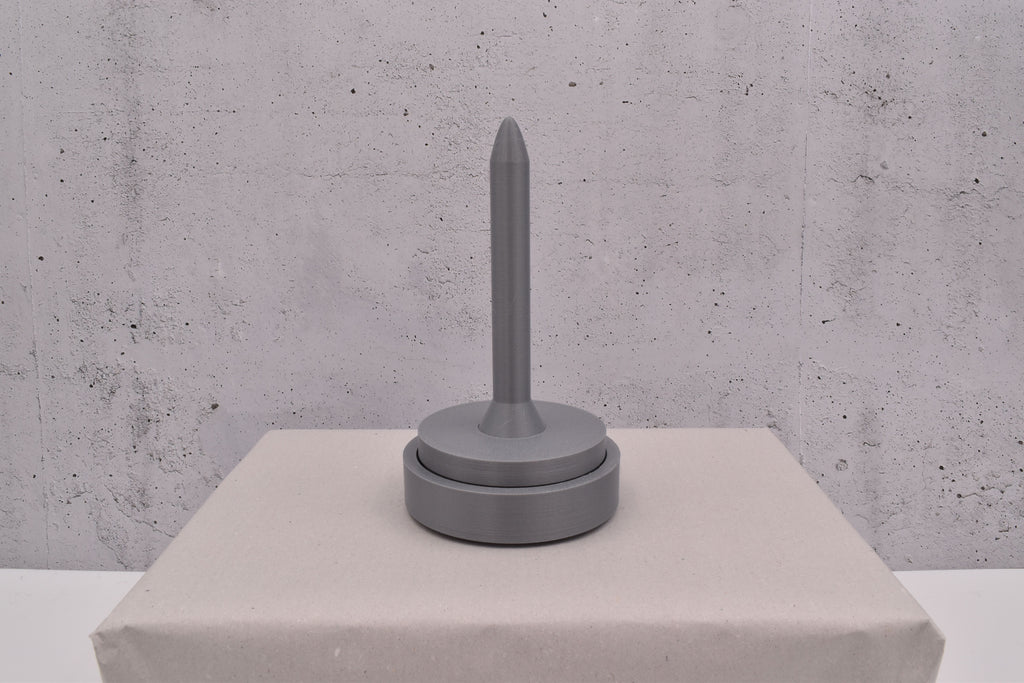 magnetischer, 3D-Wollabroller klein, grau