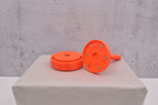 magnetischer, 3D-Wollabroller klein, kräftiges orange