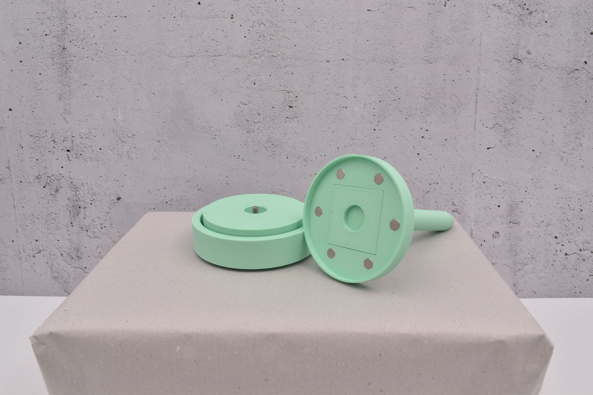 magnetischer, 3D-Wollabroller klein, hellgrün
