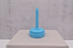 magnetischer, 3D-Wollabroller klein, Babyblau