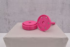 magnetischer, 3D-Wollabroller klein, dunkles rosa