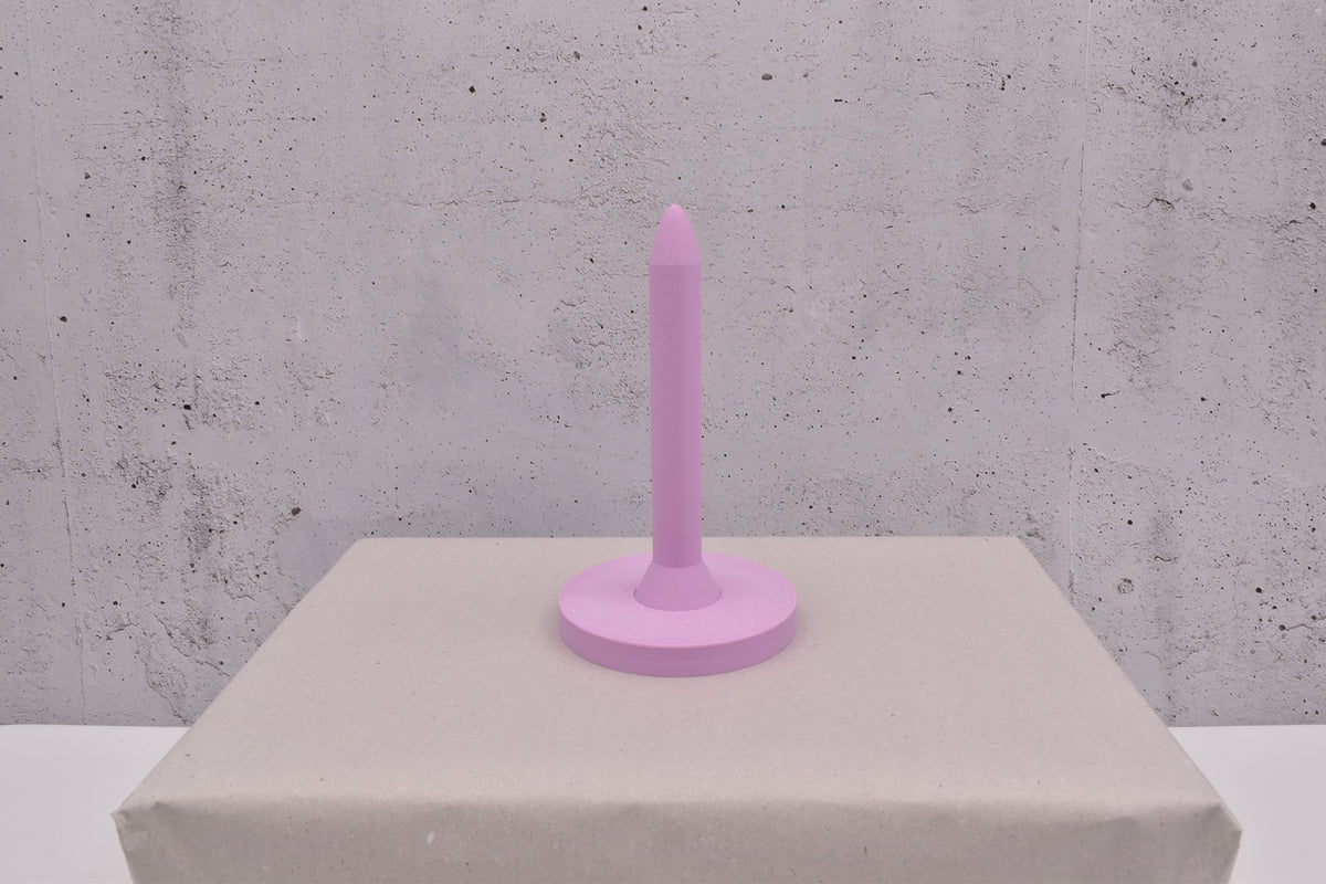 magnetisches Oberteil für den 3D-Wollabroller klein, flieder
